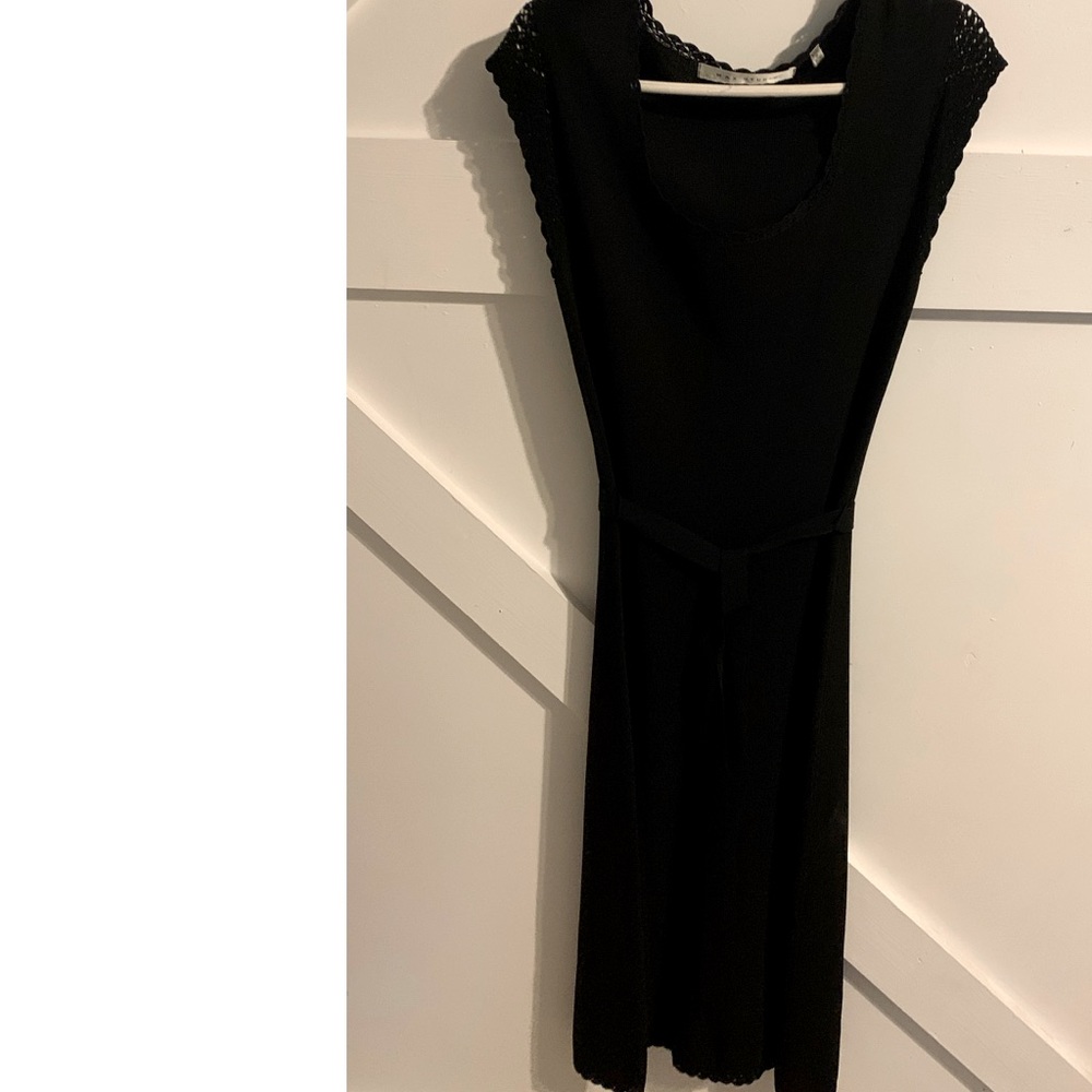 Max Studio black knit dress sz M